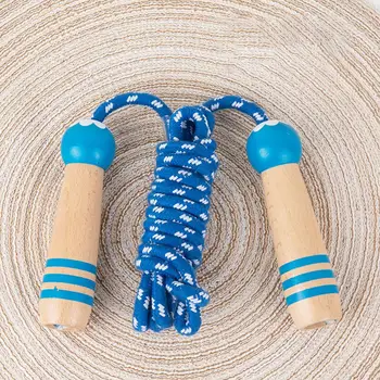 Полезная скакалка для похудения, плетеная детская скакалка, милая детская тренировочная скакалка
