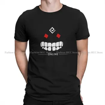 Онлайн игра Футболка с круглым воротником, базовая футболка из полиэстера Black Desert, мужская одежда