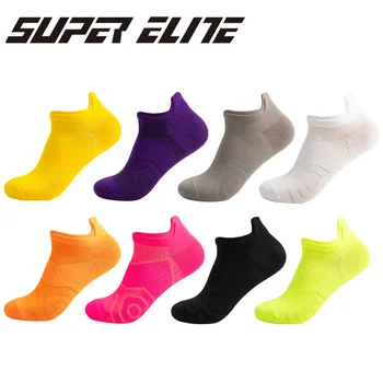 Профессиональные носки для занятий спортом на открытом воздухе, мужские Женские быстросохнущие носки для бега, Тонкие весенне-летние дышащие носки для фитнеса SKG020