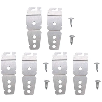 Комплект M2EE из 6 штук Установка в посудомоечную машину Простая установка Замена зубчатой рейки Сборка зубчатых колес посудомоечной машины для различных моделей